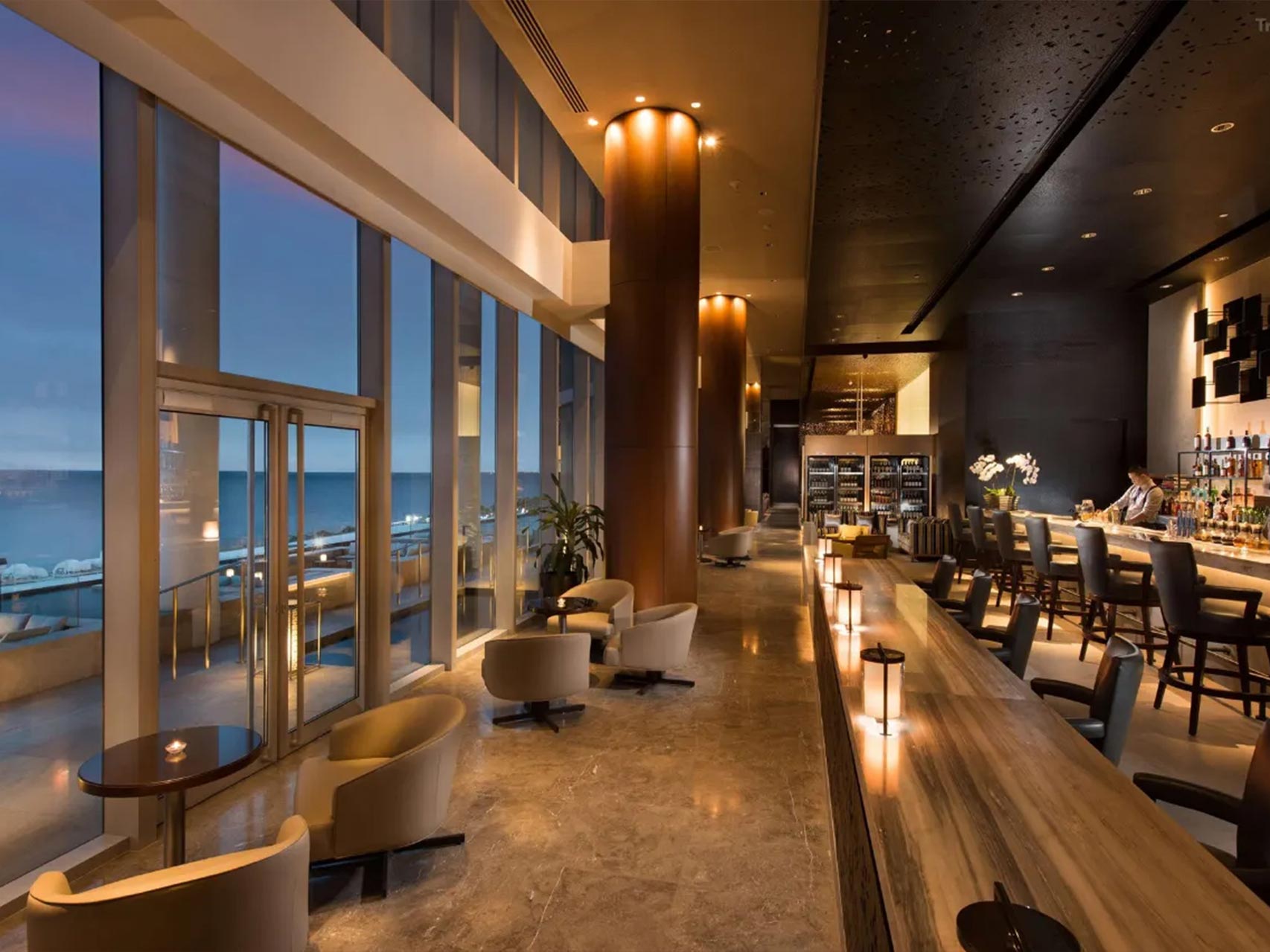 Manila Conrad Hotel Restaurant Furniture